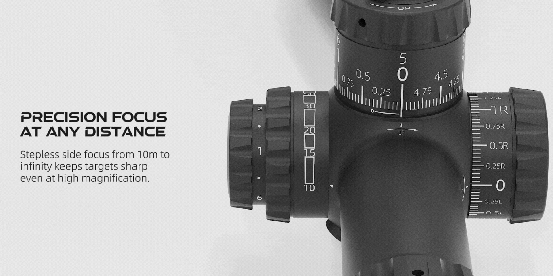 Tauron 5-50x60 ED - Stepless Side Focus.gif
