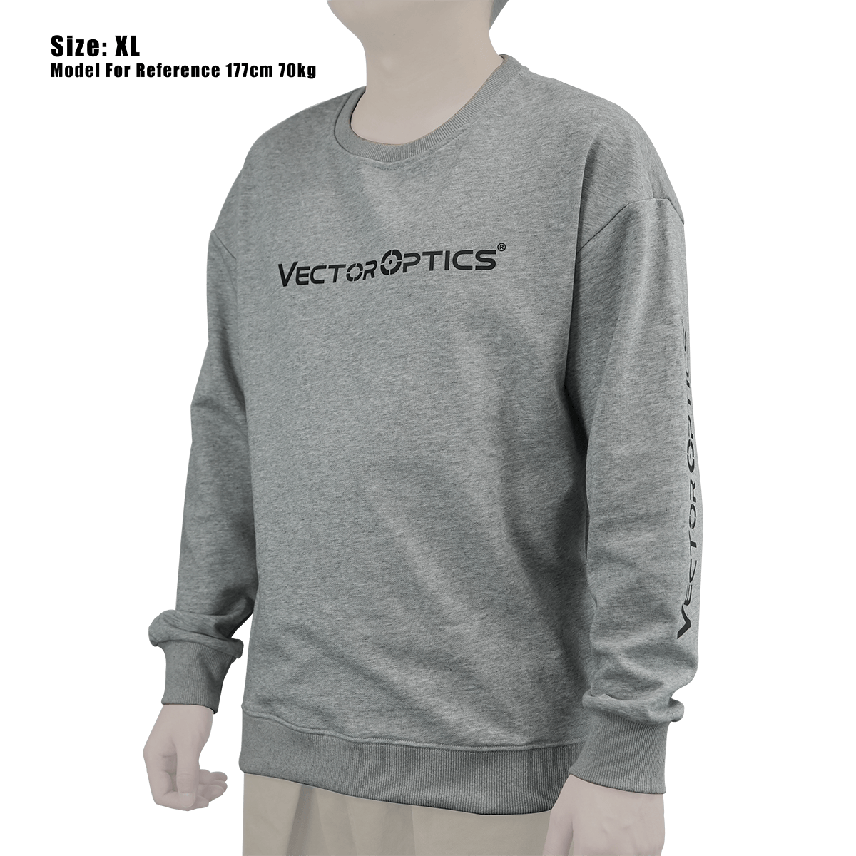Vector Optics Grey Sweatshirt