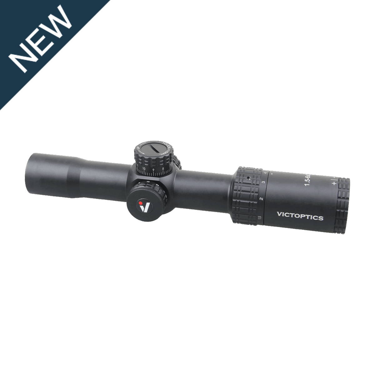 VictOptics S6 1-6x24i Fiber LPVO Scope-Rifle Scope & Red Dot Sight