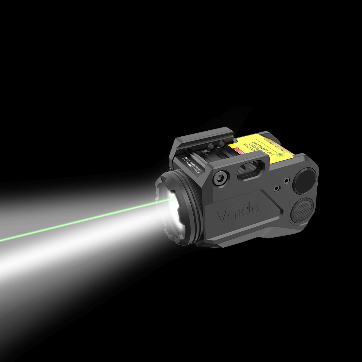 Vaide Scrapper Compact Green Laser Flashlight Combo