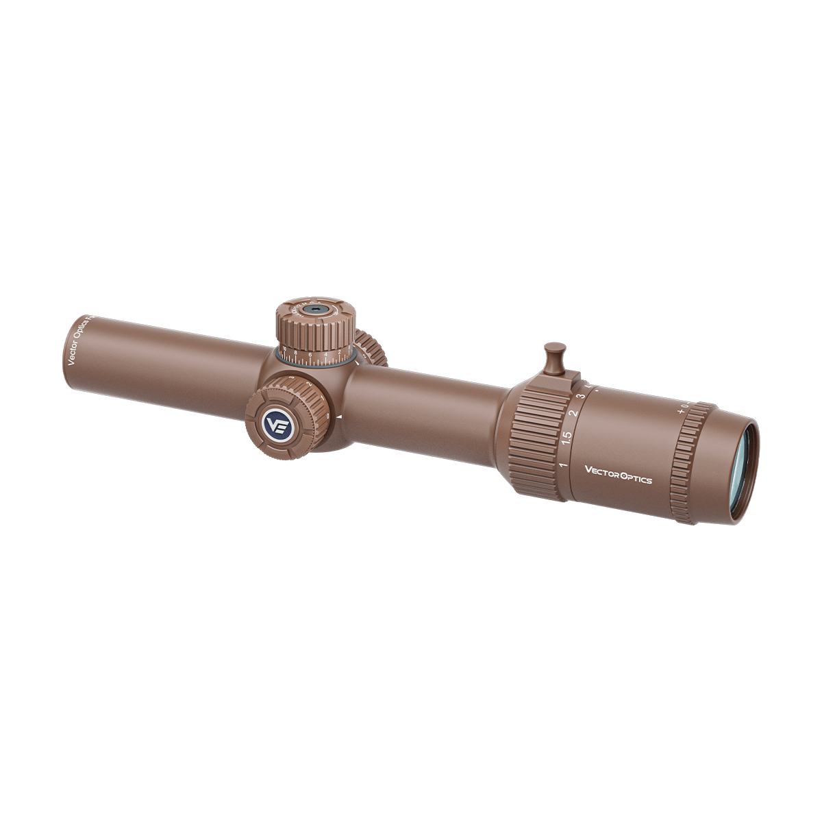 Forester 1-8x24 SFP FDE Rifle Scope